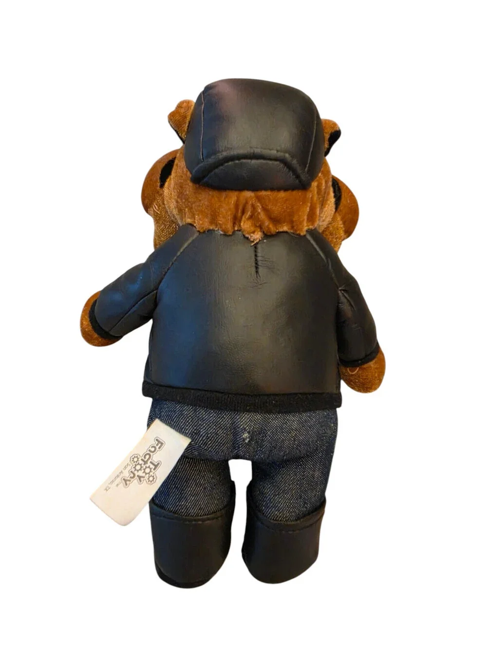 Bulldog Biker Plush Born to Ride Chopper Motorcycle Plush Dog -Toy Factory